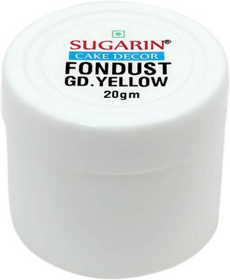 

SUGARIN Fondust, 20gm, Golden Yellow Baking Powder(20 g)