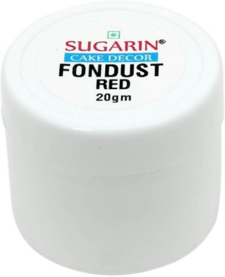 

SUGARIN Fondust, 20gm, Red Baking Powder(20 g)