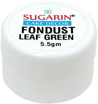 

SUGARIN Fondust, 5.5gm, Leaf Green Baking Powder(5.5 g)