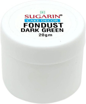 

SUGARIN Fondust, 20gm, Dark Green Baking Powder(20 g)