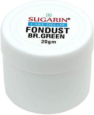 

SUGARIN Fondust, 20gm, Brilliant Green Baking Powder(20 g)
