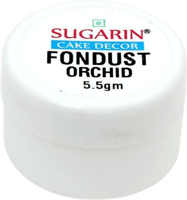 SUGARIN Fondust, 5.5gm, Orchid Baking Powder(5.5 g)