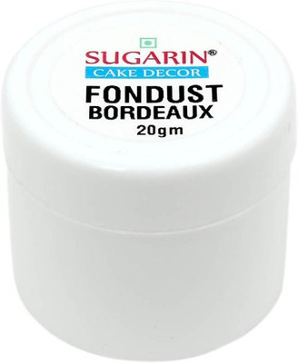 

SUGARIN Fondust, 20gm, Bordeaux Baking Powder(20 g)