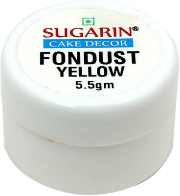 

SUGARIN Fondust, 5.5gm, Yellow Baking Powder(5.5 g)