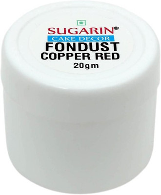 SUGARIN Fondust, 20gm, Copper Red Baking Powder(20 g)