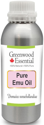 

Greenwood Essential Pure Emu Oil (Dromaius novaehollandiae) 100% Natural Therapeutic Grade(1250 ml)