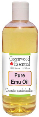 

Greenwood Essential Pure Emu Oil (Dromaius novaehollandiae) 100% Natural Therapeutic Grade(200 ml)