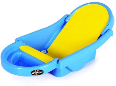 Stepupp New born baby bath tub foldable and for 0 to 12 months baby(Blue)