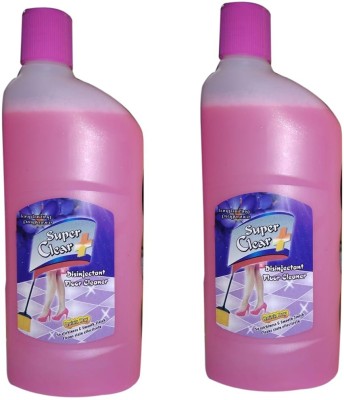 

Super Clear Regular Liquid Floor Cleaner, Pack of 2 Rose(1000 ml, Pack of 2)