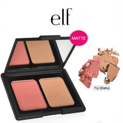 

Elf Cosmetics Studio Contouring Blush & Bronzing Powder 83604 Fiji (Matte) by Cosmetics(Multicolor)