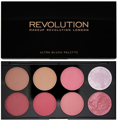 

Makeup Revolution Ultra Blush and Contour Palette, Sugar and Spice(Multicolor)