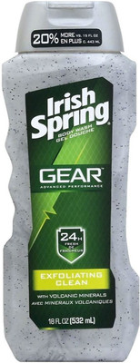 

Irish Spring Body Wash, Gear Exfoliating Clean - 532ml (18oz)(532 ml)
