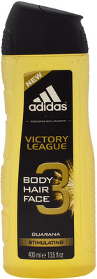

ADIDAS Body, Face & Hair Shower Gel Guarana Stimulating(400 ml)