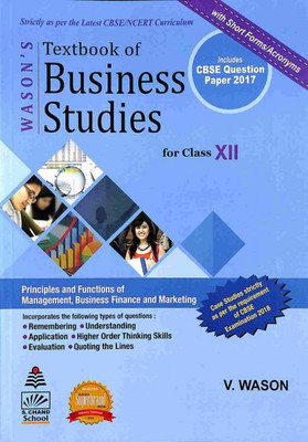 Wason's Textbook of Business Studies for Class XII(English, Paperback, V Wason)