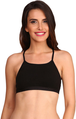 JOCKEY Women Cami Bra Non Padded Bra(Black)