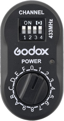 

Godox FTR-16 Remote Wireless Power Control Receiver for Witstro Ad360 Ad180 Flash Speedlite Camera Remote Control(Black)