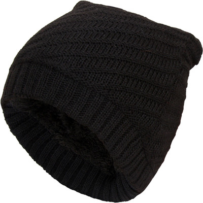 Friendskart Self Design Beanie Cap