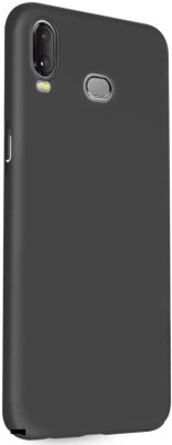 Caseline Back Cover for SAMSUNG GALAXY A6s(Black, Grip Case, Silicon, Pack of: 1)