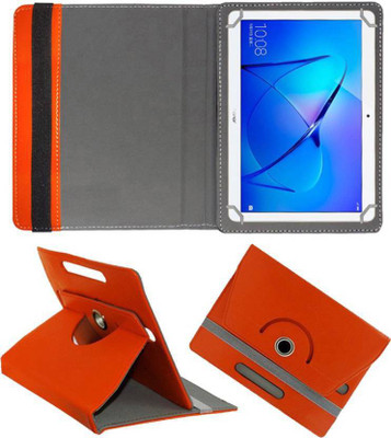 Cutesy Flip Cover for Iberry Bt07 7inch Bt-07 7.0(Orange, Cases with Holder)