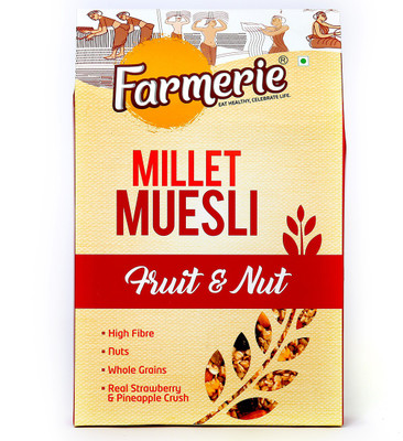 

Farmerie Millet Muesli Fruit & nut 400gm pack of 1(400 g, Box)