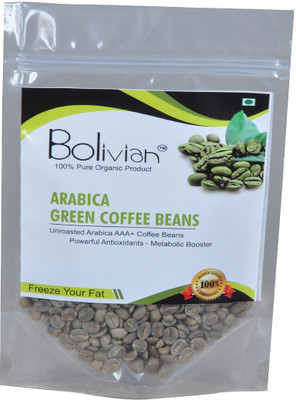 

Bolivian Premium Quality Organic Green Coffee Beans for Weight Management 400 GM Pack of 1 Instant Coffee 400 g(Green Coffee Flavoured)