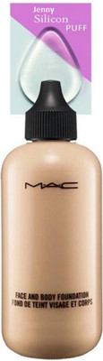 

jenney Slicon Puff&Mac Face&Body Foundation(Set of 2)