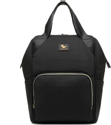 

Colorland All in one large capacity baby changing bag backpack diaper bag (1 Changing Mat) Backpack Diaper Bag(Black)