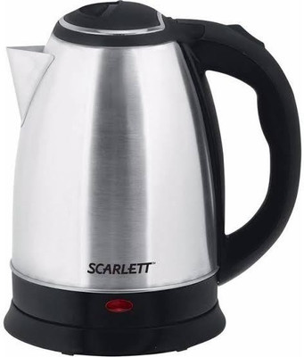 

scarlett Electric Kettle/Kettle/Tea Kettle/Tea and Coffee Maker/Milk Boiler/Water Boiler/Tea Boiler Electric Kettle(2, Black, Silver)