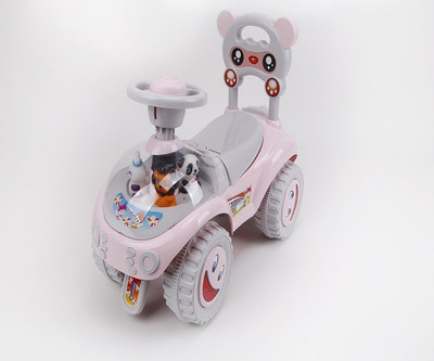 

A+B Foot To Floor Ride-On-Car 7602 (Pink) Car Battery Operated Ride On(Pink)