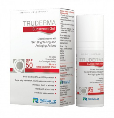 

regaliz Truderma SPF-50 Sunscreen Gel - SPF 50 PA+++(0.5 g)