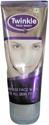 

TWINKLE FAIRNESS FACE WASH FOR ALL SKIN TYPES(pack of 2) Face Wash(120 g)