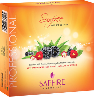 

Saffire Natural Detan Facial KIt with SPF15 creme (Professional Range) 425 g