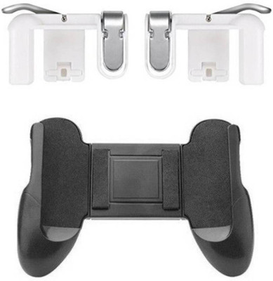 

FU4 PUBG Black Gamepad / White Trigger FOR ALL SMART PHONES Gaming Accessory Kit(Black, White, For Android, iOS)