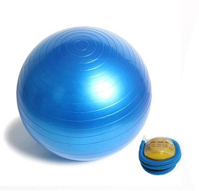 

Bluebells India ™ High Grade Anti Burst Resistance Yoga Fitness Exercise Gym Ball(With Pump), Multicolor
