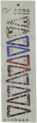 

AVMART Tic Tac Clips Multi Color Designer (Pack of 10) Tic Tac Clip(Multicolor)
