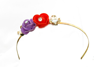 

A URVIJA HB0087 Hair Claw, Head Band, Hair Band, Hair Accessory Set(Multicolor, Red, Purple)