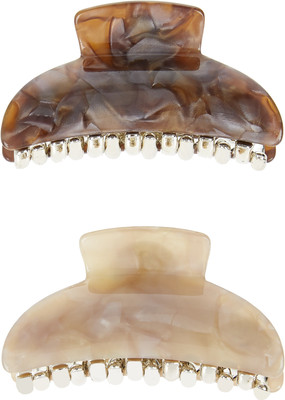 

Accessorize MN-58668606001 Banana Clip(White)