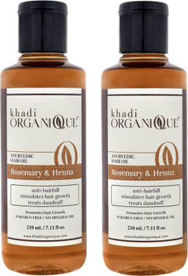 

khadi organique Henna Rosemary Hair Oil(420 ml)