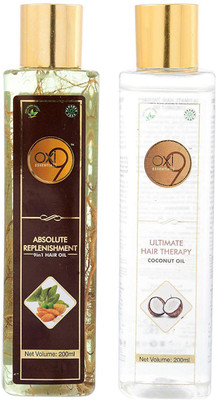 Oxi9 HAIR OIL&COCONUT OIL Hair Oil(400 ml)
