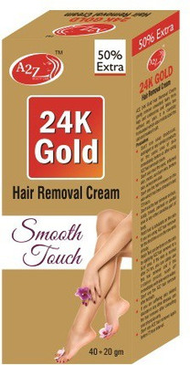 

A2Z Beauty Care 24K Gold Hair Removal Cream Cream(60 g)