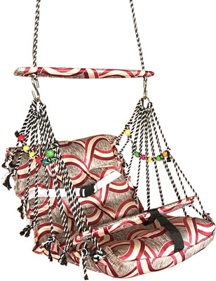 

Sajani Multi Color Cotton Hanging Home Swing For Baby(Colour and Print May Vary)(Multicolor)