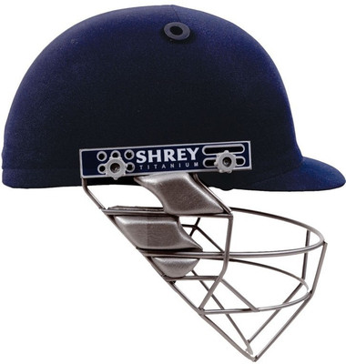

Shrey Pro Guard Ti Navy H231 Cricket Helmet(Navy Blue