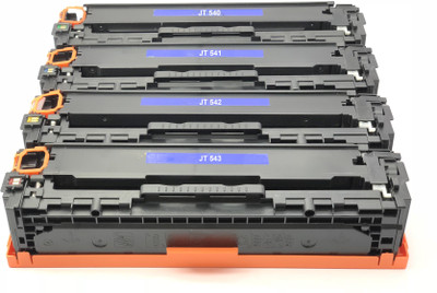 

JET TONER CB540/541/542/543 CB 320/321/322/323 CF 210/211/212/213 Cartridge Compatible for CLJ CP1215, CP 1515n, 1518,CM1312 MFP, CM1312 nfi MFP,CM1415fnw MFP, CP1525nw MFP, PRO M276nw MFP, M251nw Multi Color Ink Toner(Magenta, Cyan, Black, Yellow)