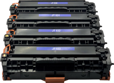 

JET TONER 531/532/533/CF 380/381/382/383/CE410/411/412/413 TONER CARTRIDGE Multi Color Ink Toner(Black, Cyan, Yellow, Magenta)
