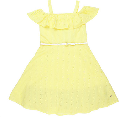 gini-jony-girls-midiknee-length-casual-dressyellow-sleeveless