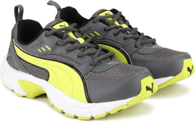 

Puma Boys & Girls Lace Running Shoes(Grey, Black