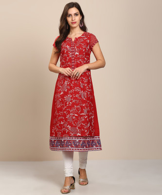 biba-women-printed-a-line-kurtared