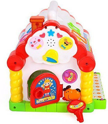 

Munchkin Land Funny Cottage Educational Toy(Multicolor)