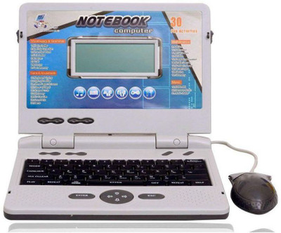 

jk int English Learner Educational laptop Notebook, Computer with 22 Activities & Games including mouse for kids(Maroon)