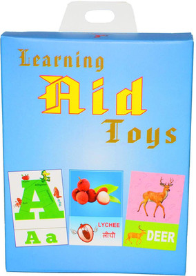 

Vibgyor Vibes Early Age 30 Learning Aid Flash Cards for Domestic and Wild Animals(Multicolor)
